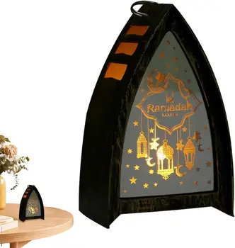 Eid Lampy,Dekoračné Závesné Lampy | Retro Eid Dekorácie, Rekvizity Alebo Svadobné Vrchol, Nočné Svetlo